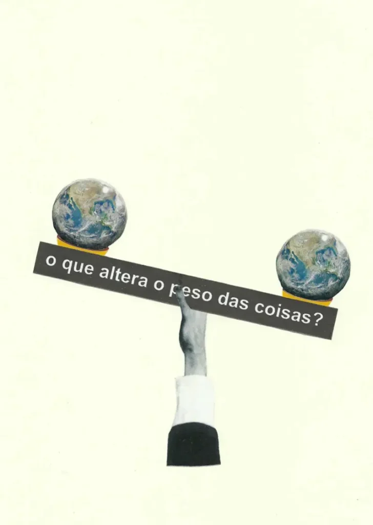 o que altera o peso das coisas — literatura, imagem 1